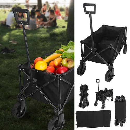 Bollerwagen faltbar b92 grau - faltbar,
