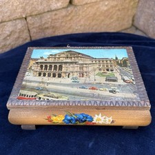 Vintage spieluhr schatulle - spieluhr,