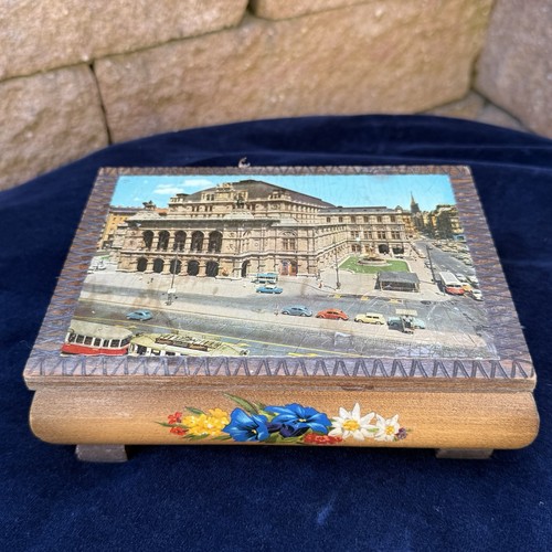 Vintage spieluhr schatulle - spieluhr,