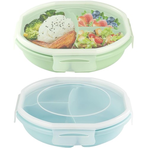 Mikrowellen teller set mit - mikrowellen,