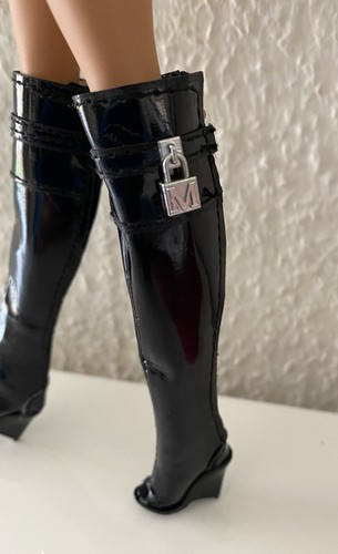 Barbie stiefel lackstiefel - barbie, stiefel,