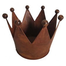 UNUS® Krone Ø15 cm Rostoptik