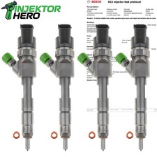 4x 0445110230 Einspritzdüse