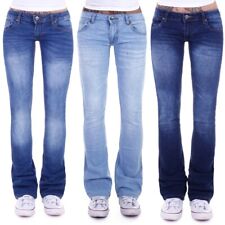 Damen Jeans Hose Bootcut