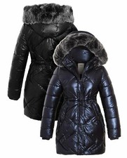 Mädchen wattierter Parka