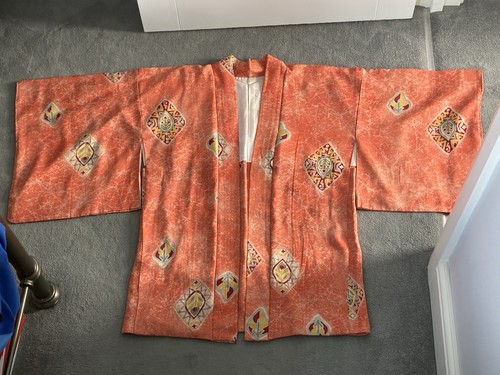 Vintage japanese silk - vintage, haori