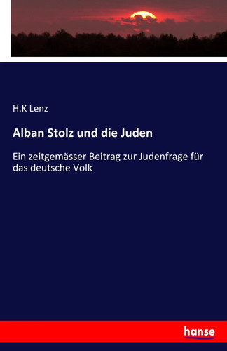 Lenz alban stolz - h., k