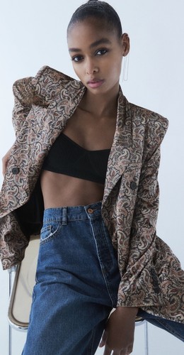 Damen blazer aus - damen, samt