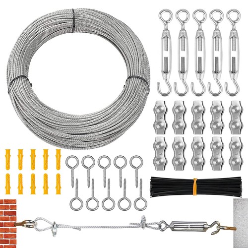 30m drahtseil 3mm edelstahl - drahtseil,