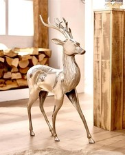Metall Figur Hirsch 65 cm