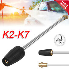 Für Kärcher K3 K4 K5 K6 K7 Hochwertige Rotordüse Dreckfräse Bajonett bis 276bar