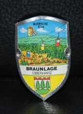 Alter Stocknagel Stockemblem Stockschild - Braunlage Oberharz  Wurmberg 971m