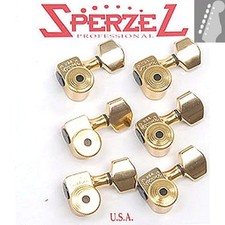 Sperzel Trim-Lok Back Locking Tuner/Maschinenköpfe, 6inline Gold, TL6L-G