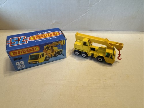 Matchbox crane truck 49 - truck,