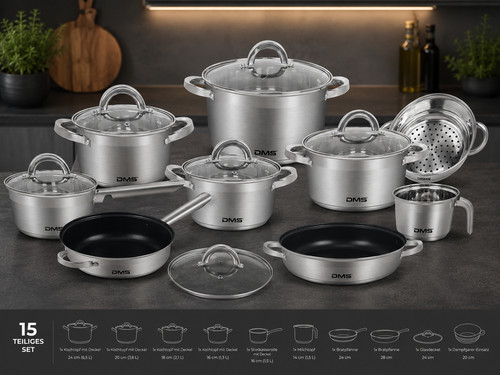 Dms topfset tlg edelstahl - dms,
