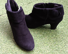 Damen Wildleder-Stiefelette