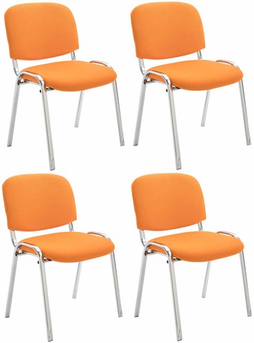 4er set stühle - stühle, chrom