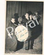 Autogramm Foto Clown Musik