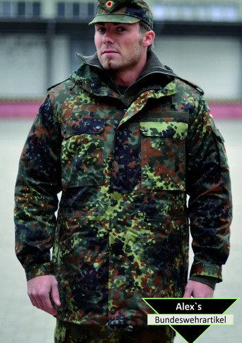 Original parka flecktarn - original,