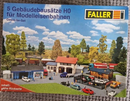 Faller set gewerbeset neu - set,