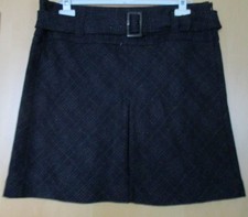 Esprit Rock Minirock Mini Karo kariert Stiefelrock schwarz blau pink grau Gr. 40