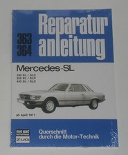 Reparaturanleitung Mercedes R107 / C107 / 107: 280 / 350 / 450 SL + SLC 