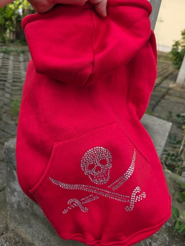 Hundepullover rot xxl - rot, 50cm