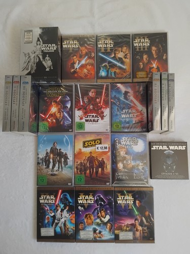 Star wars dvd sammlung - dvd,