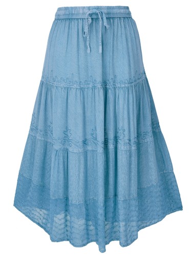 Bestickter boho hippierock - boho,