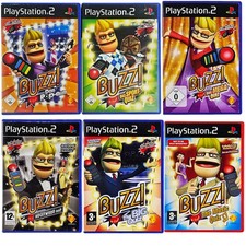 BUZZ Quiz Spiele Auswahl PS2 PlayStation 2 OVP Anleitung Akzeptabel - Neuwertig