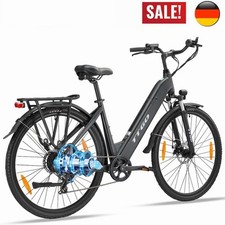 City E Bike Damen 28" Trekking Pedelec Tiefeinsteiger 720WH 350W Elektrofahrad