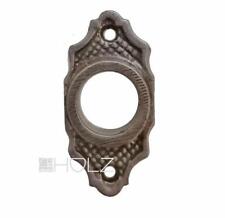 Rosette Fensterolive antik Eisen alt vernickelt Fenstergriff