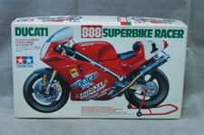 TAMIYA BAUSATZ DUCATI 888 SUPERBIKE RACER IN OVP COPYRIGHT 1994 MASSSTAB 1/12