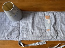 Annette Frank Baby Nestchen hellblau Bär