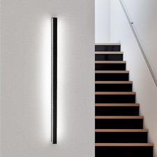 LED Wandleuchte 100cm Schwarz