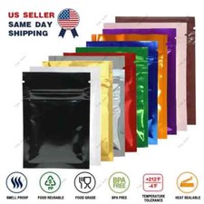 Foil Mylar Zip Seal Smell