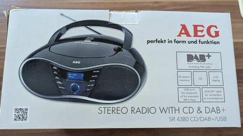 Portable player mit - cd, dab+