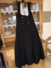 Damen Dirndl Kleid Schwarz