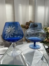 2 sehr edle große blaue