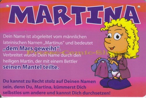 Postkarte namensschild - postkarte, /