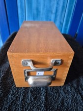 Karteikasten A7, Holz, 3