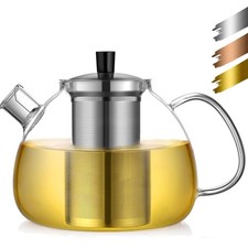 Teekanne Glas 1500ml Tee Eisen