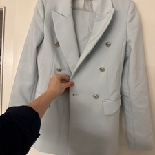 Damen Anzug Hosenanzug Blazer