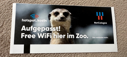Eintrittskarte kölner zoo - eintrittskarte,