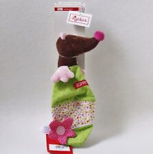 Esprit Maulwurf grün bunt 53332 Schmusetuch Kuscheltuch Sigikid Wendetier (T144)