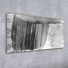 Acrylglasbild Wandbild Plexiglas 100x50 Kunstdruck SchwarzWeiß Abstrakte Kunst