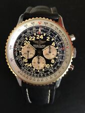 BREITLING COSMONAUTE Il Serie Speciale Stahl/18k Lünette, Handaufzug Ref.:D12023
