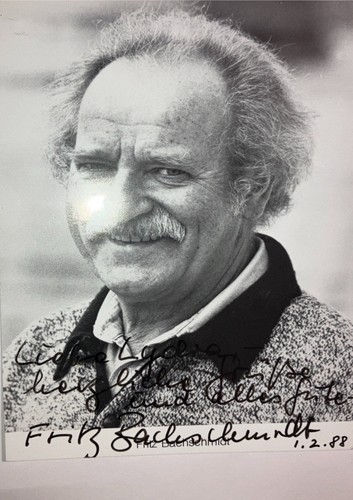 Autogramm fritz bachschmidt - fritz, 92