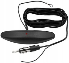 Mini Autoradio KFZ RADIO Antenne FM Für Innen Scheibenantenne Klebeantenne TMC 