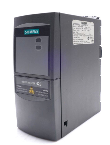 Siemens micromaster 420 6se6 - |,